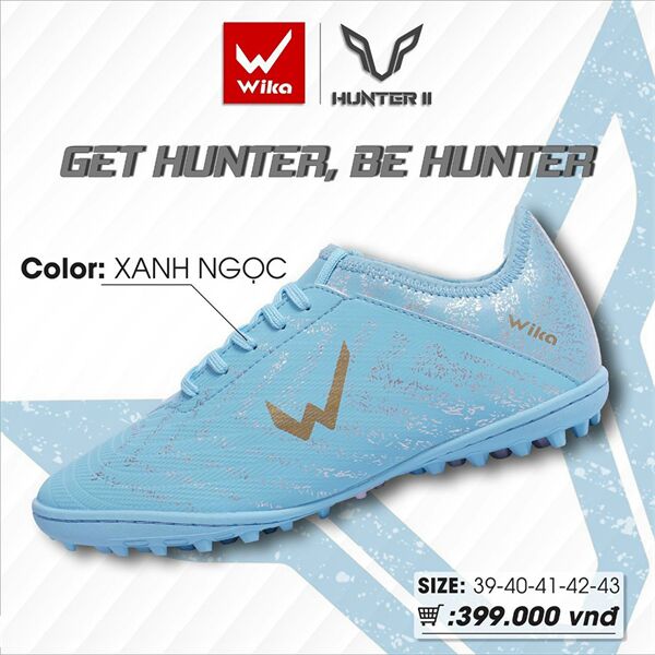 Giày bóng đá Wika Hunter II